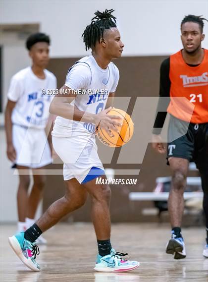 Thumbnail 2 in New Life Christian Academy vs Sandhills photogallery.