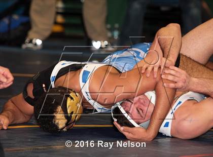 Thumbnail 3 in NYSPHSAA Championships (Division I Semifinals, 132-285 Lbs.) photogallery.