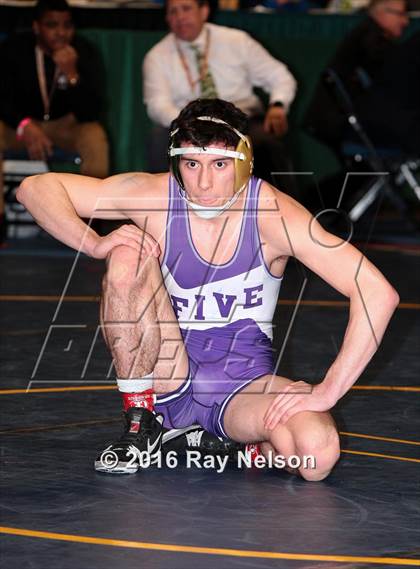Thumbnail 3 in NYSPHSAA Championships (Division I Semifinals, 132-285 Lbs.) photogallery.