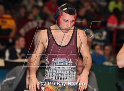 Thumbnail 2 in NYSPHSAA Championships (Division I Semifinals, 132-285 Lbs.) photogallery.