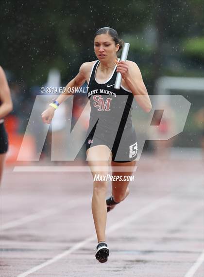 Thumbnail 3 in CIF NCS Meet of Champions (Girls 4x100 Meter Relay) photogallery.