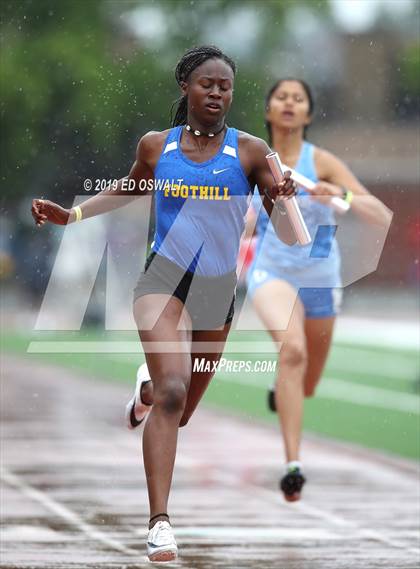 Thumbnail 2 in CIF NCS Meet of Champions (Girls 4x100 Meter Relay) photogallery.