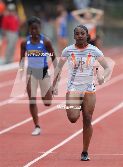Thumbnail 3 in CIF NCS Meet of Champions (Girls 4x100 Meter Relay) photogallery.