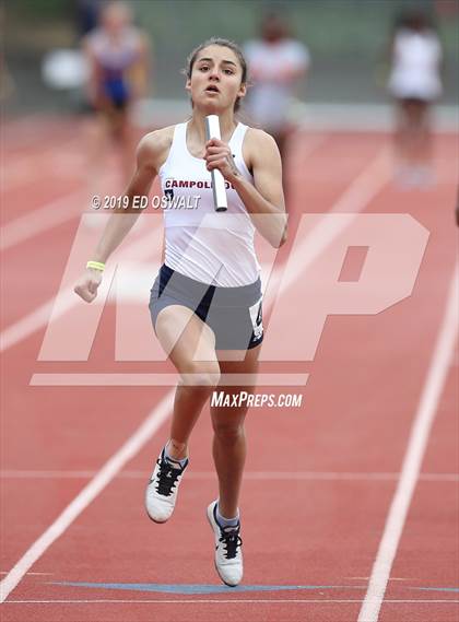 Thumbnail 2 in CIF NCS Meet of Champions (Girls 4x100 Meter Relay) photogallery.