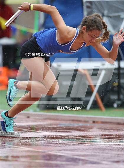 Thumbnail 3 in CIF NCS Meet of Champions (Girls 4x100 Meter Relay) photogallery.