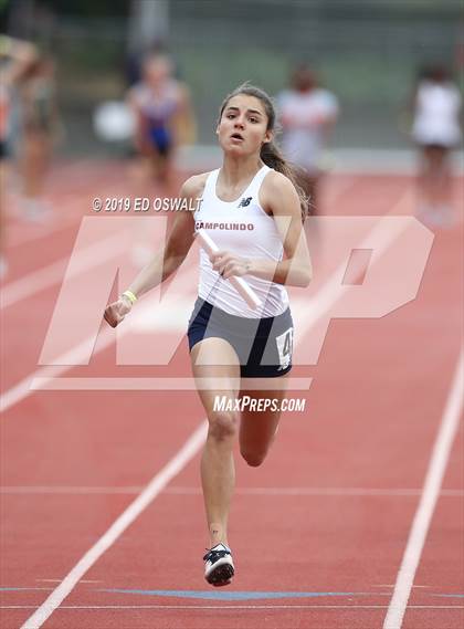 Thumbnail 3 in CIF NCS Meet of Champions (Girls 4x100 Meter Relay) photogallery.