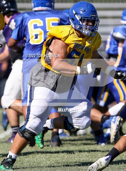 Thumbnail 1 in Bishop Amat vs Rancho Cucamonga (Scrimmage) photogallery.
