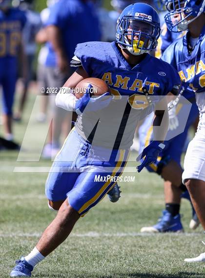 Thumbnail 2 in Bishop Amat vs Rancho Cucamonga (Scrimmage) photogallery.