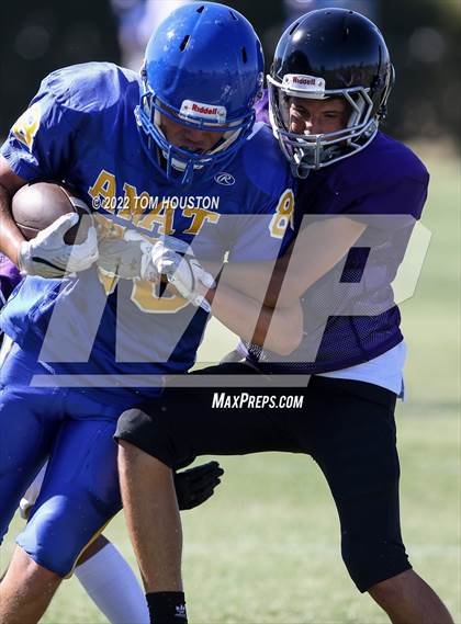 Thumbnail 1 in Bishop Amat vs Rancho Cucamonga (Scrimmage) photogallery.
