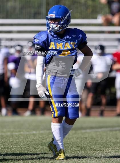 Thumbnail 3 in Bishop Amat vs Rancho Cucamonga (Scrimmage) photogallery.