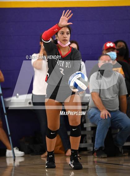Thumbnail 1 in Mater Dei vs. Lone Peak (Durango Fall Classic) photogallery.