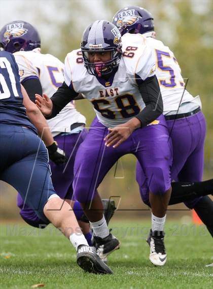 Thumbnail 3 in East/School of the Arts/Dr. Thomas vs. Mendon/Sutherland (Section 5 Class AA Quarterfinals) photogallery.