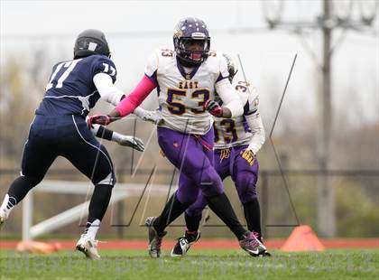 Thumbnail 1 in East/School of the Arts/Dr. Thomas vs. Mendon/Sutherland (Section 5 Class AA Quarterfinals) photogallery.