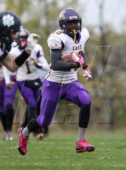 Thumbnail 2 in East/School of the Arts/Dr. Thomas vs. Mendon/Sutherland (Section 5 Class AA Quarterfinals) photogallery.