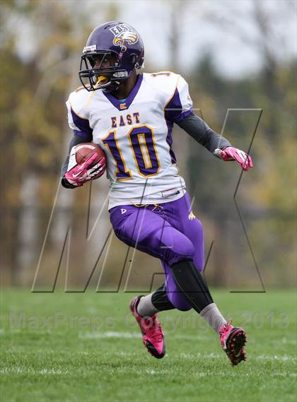 Thumbnail 1 in East/School of the Arts/Dr. Thomas vs. Mendon/Sutherland (Section 5 Class AA Quarterfinals) photogallery.