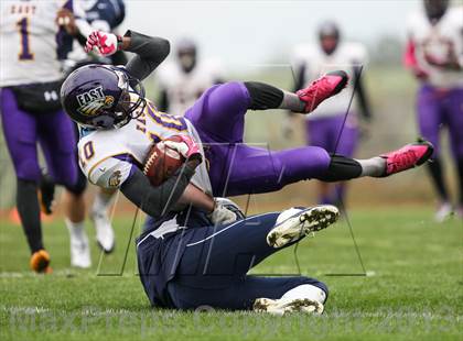 Thumbnail 2 in East/School of the Arts/Dr. Thomas vs. Mendon/Sutherland (Section 5 Class AA Quarterfinals) photogallery.