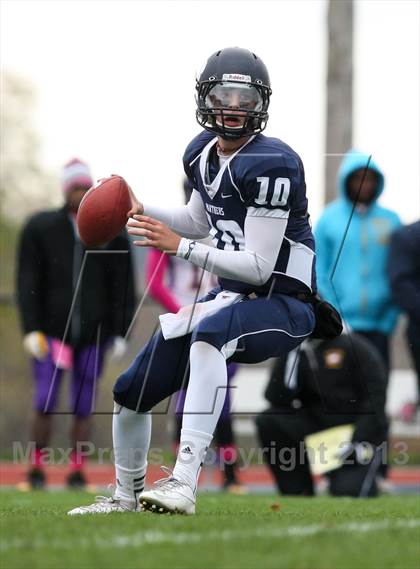 Thumbnail 2 in East/School of the Arts/Dr. Thomas vs. Mendon/Sutherland (Section 5 Class AA Quarterfinals) photogallery.