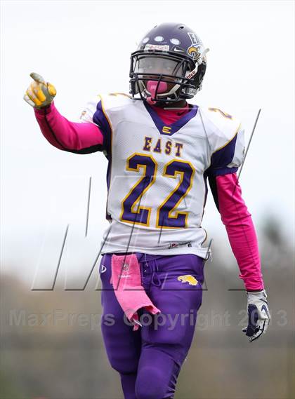 Thumbnail 2 in East/School of the Arts/Dr. Thomas vs. Mendon/Sutherland (Section 5 Class AA Quarterfinals) photogallery.