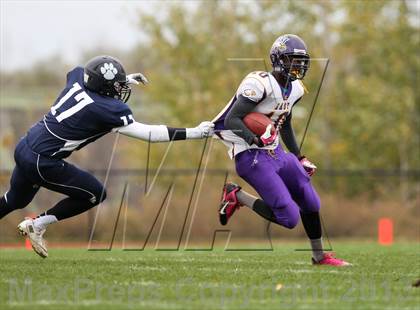 Thumbnail 3 in East/School of the Arts/Dr. Thomas vs. Mendon/Sutherland (Section 5 Class AA Quarterfinals) photogallery.