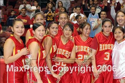 Thumbnail 3 in Roosevelt vs. L.A. University (LA City Invitational Division - Awards) photogallery.