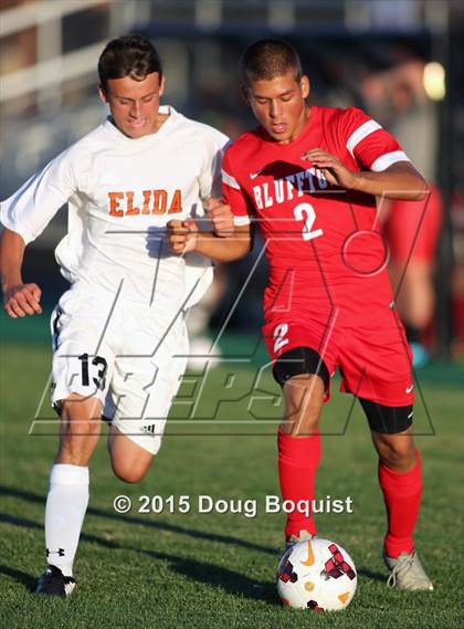 Thumbnail 1 in Elida vs. Blufton photogallery.