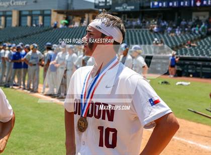 Thumbnail 2 in London vs. Brock (UIL 3A Baseball Semifinal Medal Ceremony) photogallery.