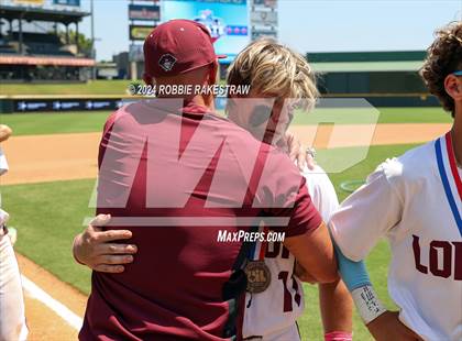 Thumbnail 2 in London vs. Brock (UIL 3A Baseball Semifinal Medal Ceremony) photogallery.