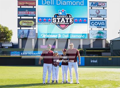 Thumbnail 1 in London vs. Brock (UIL 3A Baseball Semifinal Medal Ceremony) photogallery.