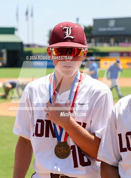 Thumbnail 1 in London vs. Brock (UIL 3A Baseball Semifinal Medal Ceremony) photogallery.