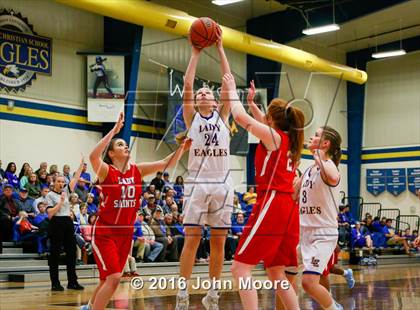 Thumbnail 3 in First Baptist @ Lubbock Christian (TAPPS 3A Area Playoff) photogallery.