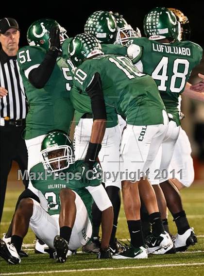 Thumbnail 1 in Arlington vs. Abilene (5A Region 1 Bi-District Playoffs) photogallery.