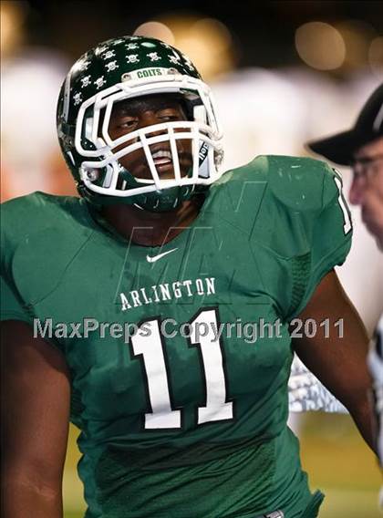 Thumbnail 2 in Arlington vs. Abilene (5A Region 1 Bi-District Playoffs) photogallery.