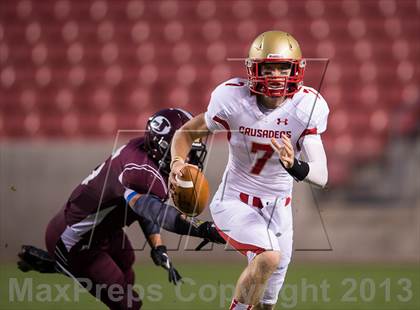 Thumbnail 2 in Bergen Catholic @ Jordan (Xfinity High School Football Challenge) photogallery.