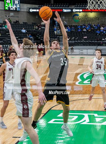 Thumbnail 1 in Emery vs Morgan (UHSAA 3A Quarterfinal) photogallery.