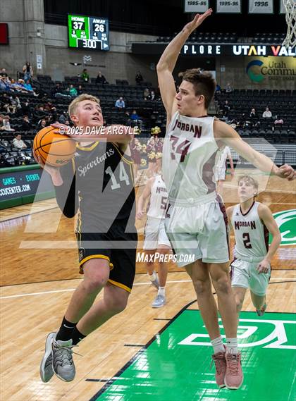 Thumbnail 1 in Emery vs Morgan (UHSAA 3A Quarterfinal) photogallery.
