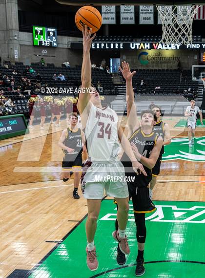 Thumbnail 3 in Emery vs Morgan (UHSAA 3A Quarterfinal) photogallery.
