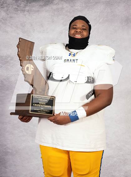 Thumbnail 1 in Grant (CIF State D2AA Champions) photogallery.