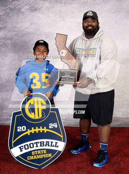 Thumbnail 1 in Grant (CIF State D2AA Champions) photogallery.