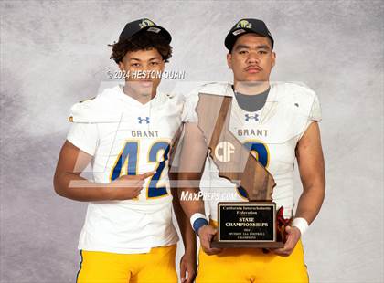 Thumbnail 2 in Grant (CIF State D2AA Champions) photogallery.