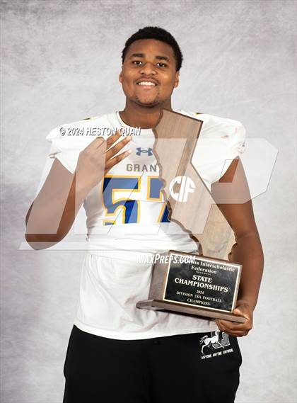 Thumbnail 1 in Grant (CIF State D2AA Champions) photogallery.