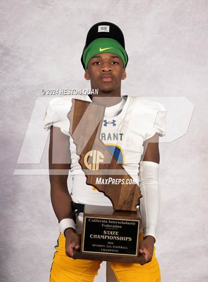 Thumbnail 1 in Grant (CIF State D2AA Champions) photogallery.