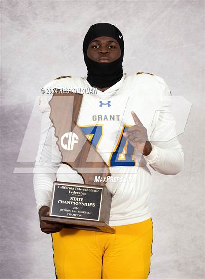 Thumbnail 3 in Grant (CIF State D2AA Champions) photogallery.