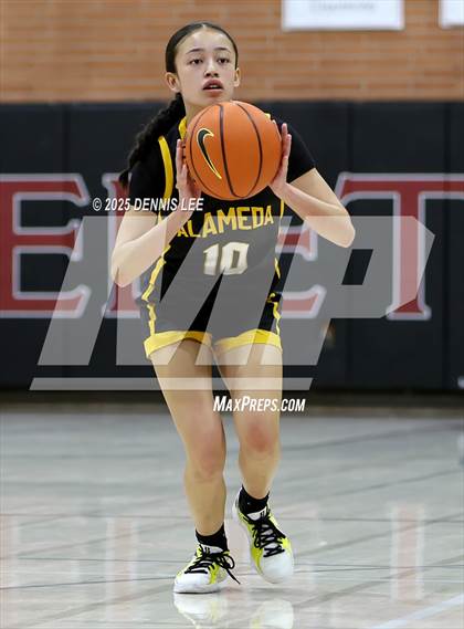 Thumbnail 2 in Alameda vs. Jefferson (Sabrina Ionescu Showcase) photogallery.