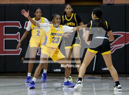 Thumbnail 2 in Alameda vs. Jefferson (Sabrina Ionescu Showcase) photogallery.