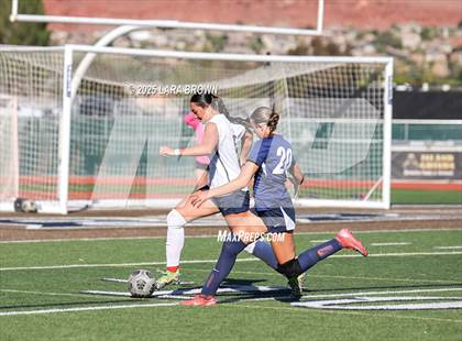 Thumbnail 1 in Snow Canyon vs. Crimson Cliffs (UHSAA 4A Second Round) photogallery.