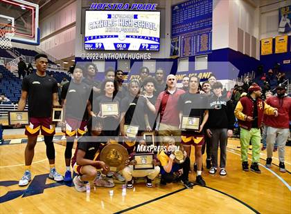 Thumbnail 1 in Archbishop Stepinac vs. Cardinal Hayes (CHSAA Championship) photogallery.
