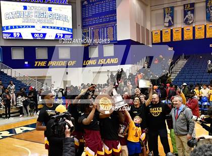Thumbnail 2 in Archbishop Stepinac vs. Cardinal Hayes (CHSAA Championship) photogallery.