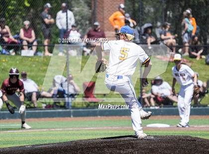 Thumbnail 2 in Dove Creek vs Merino (CHSAA 1A Championship) photogallery.
