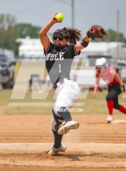 Thumbnail 3 in Western Dubuque vs Independence (West Delaware Invitational) photogallery.