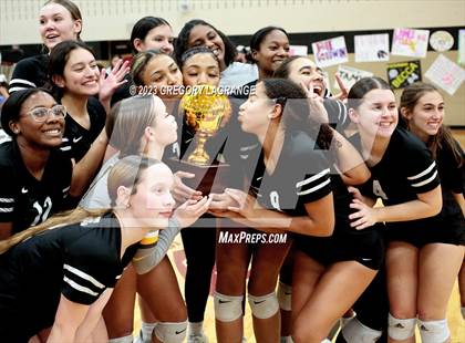 Thumbnail 1 in Boswell vs Fossil Ridge (UIL 6A Volleyball Bi-District) photogallery.